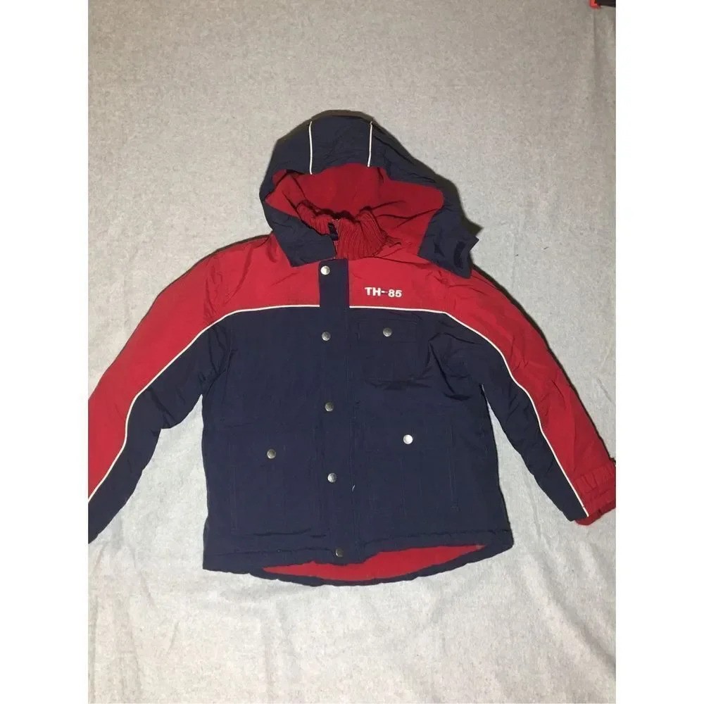 Girls Tommy Hilfiger Jacket Size Youth Small Casual Winter Mountains Warm